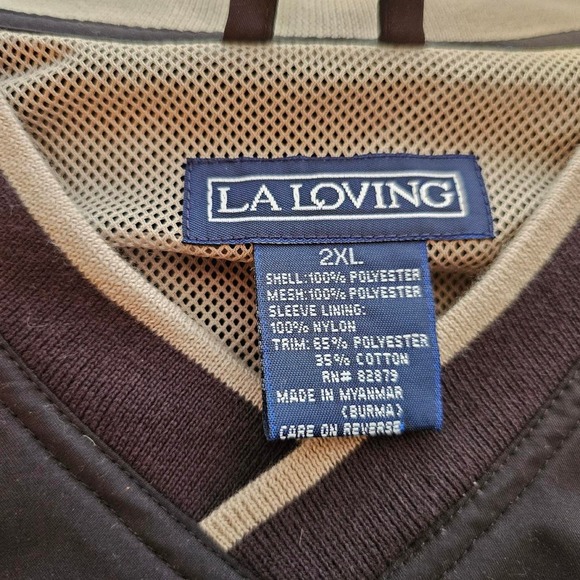 Mens Nyes Polonaise Minneapolis Minnesota Polish Windbreaker Pullover Jacket XXL - Picture 3 of 4